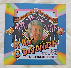 12" Vinyl LP 1973 | Ray Conniff, His Singers & Orchestra – Happiness Is Music - Picture 1 of 3