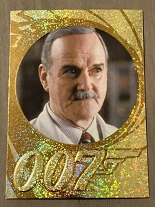 John Cleese As R. James Bond 007 GOLD SPARKLE SP Parallel Card. The World Is Not - Picture 1 of 2