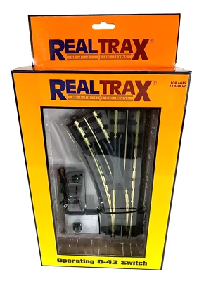 40-1044 MTH Real Trax O-42 Operating Left Hand Switch - Image 1 of 3