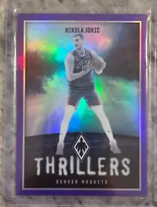 2023-24 Panini Phoenix - Thrillers Nikola Jokić #5 Purple /75 - Picture 1 of 2