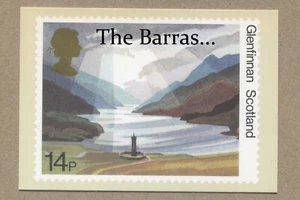 GLENFINNAN SCOTLAND. by Artist, Michael Fairclough. UK ROYAL MAIL, POSTCARD - Picture 1 of 2