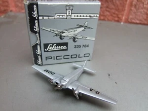 Schuco Junkers JU52 - DVS D-ADOM scala 1:400 CONFEZIONATO - Foto 1 di 2