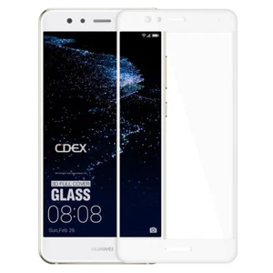 Pellicola vetro temperato 9H Huawei P10 Lite protezione display fullcover vetro temperato bianco - Foto 1 di 4