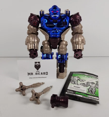 Optimus Primal (Complete) Transformers Beast Wars Transmetals Mega Class 1998 Cover