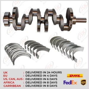 OM646 Crankshaft with Main & Conrod Bearing Set for Mercedes-Benz 2.2 CDi Engine - Picture 1 of 3