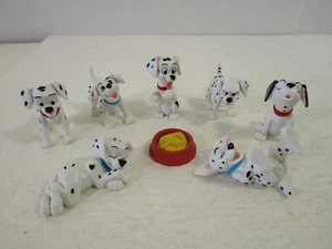 KONVOLUT 7 DISNEY 101 DALMATIONS PVC FIGUREN TORTENAUFLEGER - Bild 1 von 6