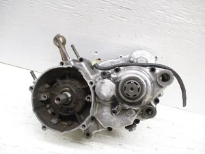 85 Kawasaki KDX 200 used Bottom End Cases *Bad Crank* Transmission 1983-1985 - Picture 1 of 10