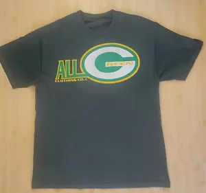 Green Bay Mens Tshirt Green Sz Large Super Bowl XLV Champions - Picture 1 of 13