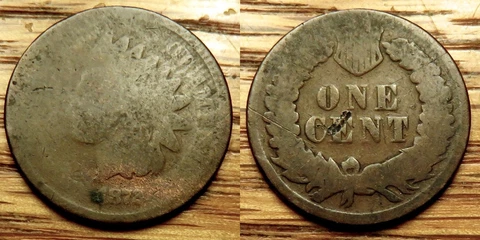 1872 Indian Head Cent__very very very very circulated__h Cover