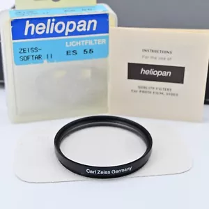 Zeiss Heliopan 55mm Carl Softar Ii Soft-Focus Filter - Old Stock - New - Picture 1 of 9