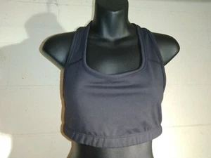 American Apparel Schwarz Racerback Sport BH RN93846 Größe M Neu ohne Etikett - Bild 1 von 3