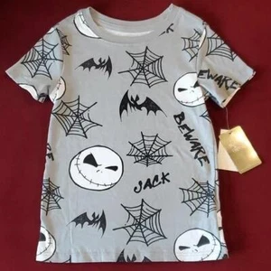Boys Girls Nightmare Before Christmas JACK SKELLINGTON T-Shirt Size Sm M Lar NWT - Picture 1 of 1