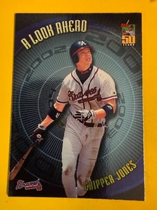 67610 2001 Topps A Look Ahead #LA7 Chipper Jones BRAVES - Picture 1 of 3