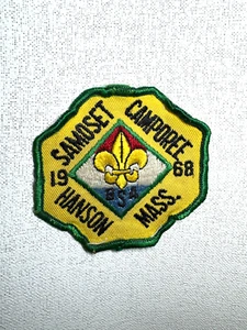 Vintage Patch BSA Samoset Camporee Hanson Mass. 1968 markystore - Picture 1 of 2