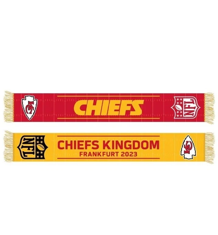 Kansas City Chiefs Schal NFL Frankfurt Games Football Geschenk ink. Versand😱