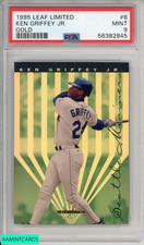 1995 LEAF LIMITED GOLD KEN GRIFFEY JR #6 GOLD SEATTLE MARINERS HOF PSA 9 MINT