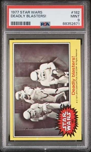 1977 Star Wars #182 Deadly Blasters! PSA 9 - Bild 1 von 2