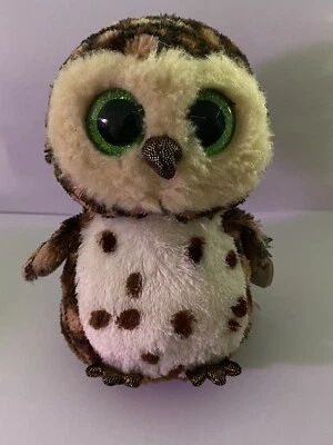 Peluche TY Beanie Boo - Sammy el Búho 15 cm Foto 1 de 4