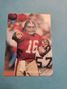 joe montana 1990 SUPERSTAR #1 #15OF 20 49ERS HOF - Picture 1 of 2
