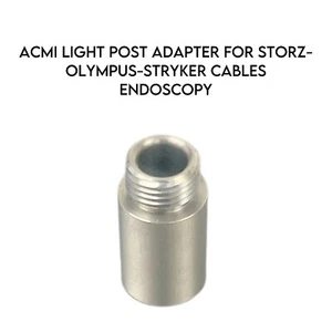 Adaptador de poste de luz ACMI para cables Storz-Olympus-Stryker endoscopia - Imagen 1 de 2