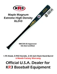 KR3 C243XL 32in Maple Magnum Composite All Wood Baseball Bat 180 day warranty - Picture 1 of 9