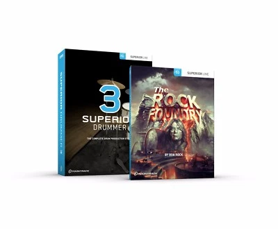 Toontrack Superior Drummer 3 + SDX The Rock Foundry - Bild 1 von 3