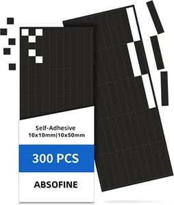 Trajes combinados de láminas adhesivas magnéticas ABSOFINE 300 piezas (imanes cuadrados 10*10- - Imagen 1 de 10