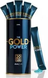 GOLD POWER Stimola La Produzione Di Testosterone Uomo - Vasodilatatore Migliore - Foto 1 di 12