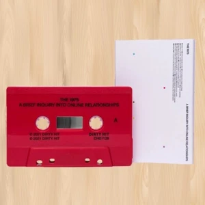 RED CASSETTE---- THE 1975 A Brief Inquiry Into Online... AUSTRALIAN TAPE    1101 - Picture 1 of 8