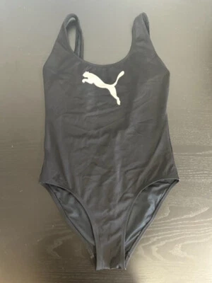 #E52: PUMA Swim Damen Badeanzug Schwimmanzug Bademode 100000072 schwarz Gr.XS - Bild 1 von 2