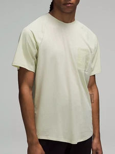 NWT Lululemon Dewy Yellow Ventilated Hiking Short Sleeve Tee T-Shirt Sz S $88 - Picture 1 of 14