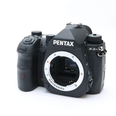 Pentax K-3 Mark III Black DSLR Camera Body -Near Mint- Shutter Count 2238 - Image 1 of 4