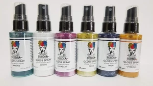 PTP Flash Deals NEW Ranger Dina Wakley Media Gloss Spray Bundle Blending Sticks - Picture 1 of 2
