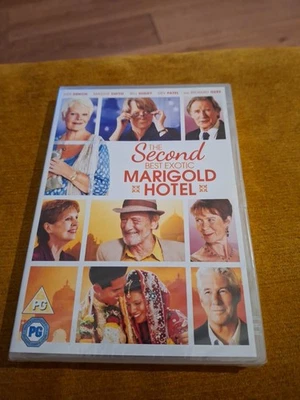 The Second Best Exotic Marigold Hotel DVD 2015 Comedy Film New & Sealed - Image 1 of 2