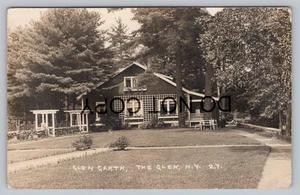 The Glen NY RPPC Front View Glen Garth Adirondacks Mountains No 27 Postcard N2 - Picture 1 of 2