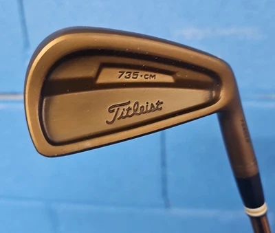 TITLEIST 735.CM 19° 2 IRON CUSTOM BRONZE FINISH TRUE TEMPER PROTOTYPE SHAFT - Image 1 of 4