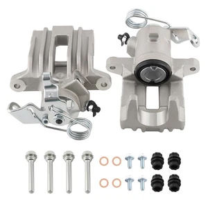 2x FOR Audi A3 Seat CORDOBA VW GOLF POLO Rear Brake Calipers 1J0615423 1J0615424 - Picture 1 of 11