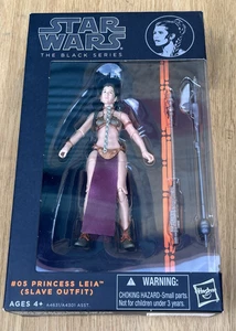 Star Wars The Black Series #05 Modellino Princess Leia Slave Outfit NUOVO - Foto 1 di 5