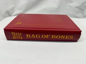 Stephen King Bag of Bones Red Fake Leather Library Edition Rare - Picture 1 of 7