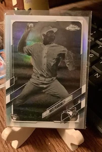 2021 Topps Chrome Negative NATE PEARSON RC Toronto Blue Jays #136 - Picture 1 of 2