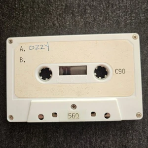 Ozzy Osbourne Master Tape Steve Rosen Interview 1983 Cassette Randy Rhoads Live - Picture 1 of 2