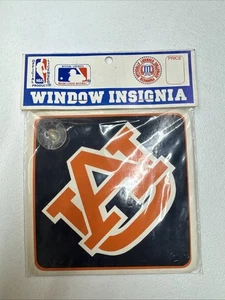 Vintage J & P Products NCAA Auburn Tigers Graphic War Eagle Car Window Insignia - Picture 1 of 1