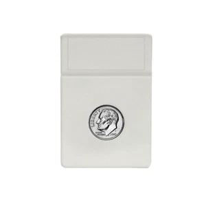 BCW (Brand New) 25 Count - Dime Display Slab Insert - White Foam Insert - Picture 1 of 2