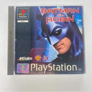 Batman & Robin - Sony PlayStation 1 - Usato - Gioco in Italiano - PAL - Foto 1 di 5