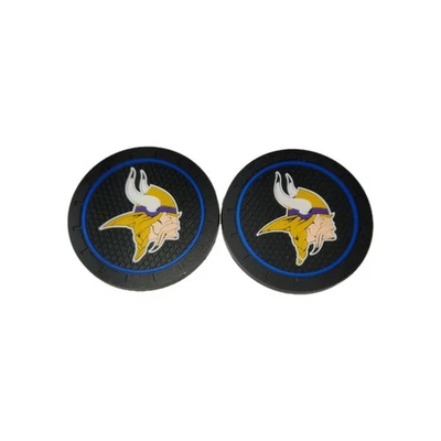 Автомобильные подстаканники, упаковка из 2 нескользящих силиконовых подушек, Minnesota Vikings - Изображение 1 из 3