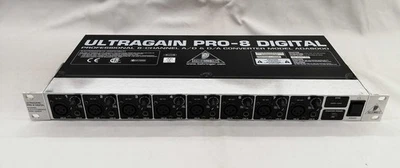 Behringer ADA8000 Ultragain Pro 8-Channel Microphone Preamplifier Ship From JPAN - Image 1 of 4