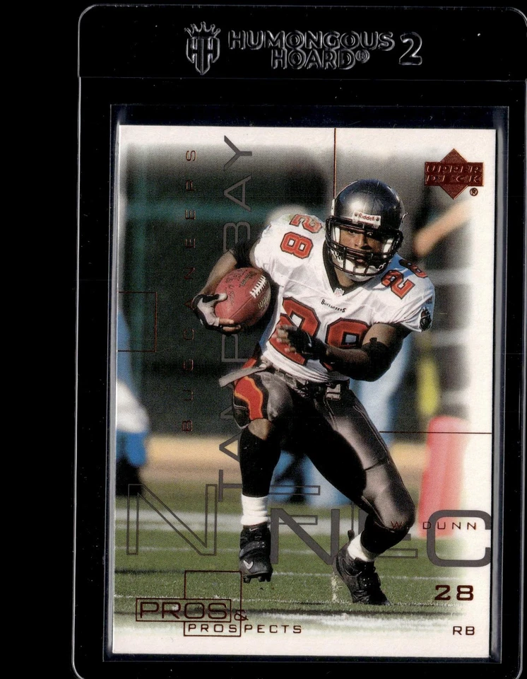 2000 Upper Deck Pros & Prospects #76 Warrick Dunn - Image 1 of 2