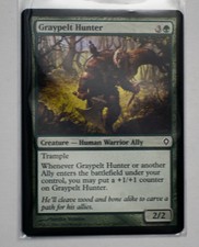 Graypelt Hunter  ~ MAGIC THE GATHERING PLAYSET MTG Worldwake (4x cards)