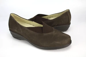 Zapato bajo mujer Waldläger T.38,5 Uk.5,5 bailarinas zapatillas marrón EXCELENTE 676 D - Imagen 1 de 5
