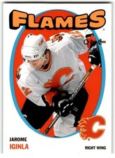 2001-02 O-Pee-Chee Heritage Jarome Iginla #106 Calgary Flames